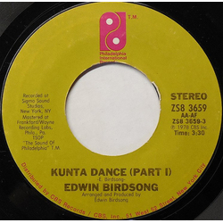 Edwin Birdsong Kunta Dance Vinyl 7" USED