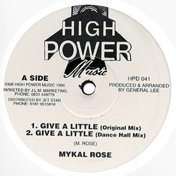 Michael Rose Give A Little Vinyl 12" USED
