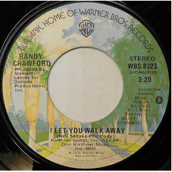 Randy Crawford I Let You Walk Away Vinyl 7" USED