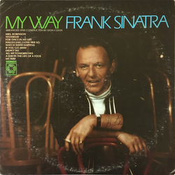 Frank Sinatra My Way Vinyl LP USED