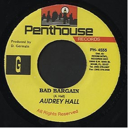 Audrey Hall Bad Bargain Vinyl 7" USED