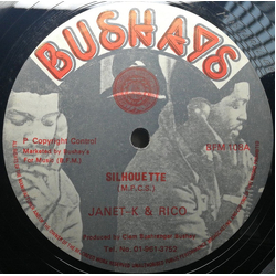 Janet Kay / Rico Rodriguez / Prince Jazzbo Silhouette Vinyl 12" USED