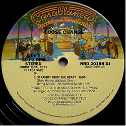 Loose Change Straight From The Heart Vinyl 12" USED