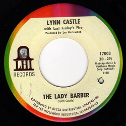 Lynn Castle / Last Friday's Fire The Lady Barber Vinyl 7" USED