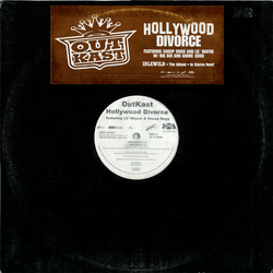 OutKast / Lil Wayne / Snoop Dogg Hollywood Divorce Vinyl 12" USED