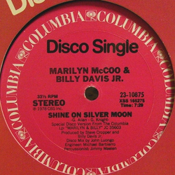 Marilyn McCoo & Billy Davis Jr. Shine On Silver Moon Vinyl 12" USED
