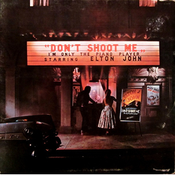 Elton John Don't Shoot Me I'm Only The Piano Player Vinyl LP USED