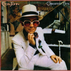 Elton John Greatest Hits Vinyl LP USED