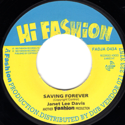 Janet Lee Davis Saving Forever Vinyl 7" USED
