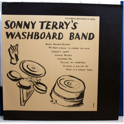Sonny Terry Sonny Terry's Washboard Band Vinyl LP USED