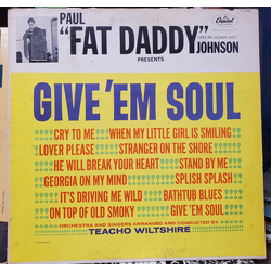 Teacho Wiltshire Orchestra / Paul Johnson (39) Give 'Em Soul Vinyl LP USED