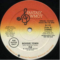 Fat Larry's Band Boogie Town / Space Lady Vinyl 12" USED