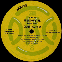Dennis Coffey Wings Of Fire Vinyl 12" USED