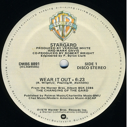 Stargard Wear It Out Vinyl 12" USED