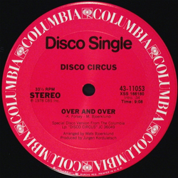 Disco Circus Over And Over / Get Up And Dance Vinyl 12" USED