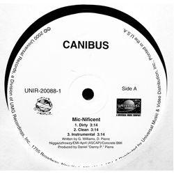 Canibus Mic-Nificent / Phuk U Vinyl 12" USED