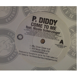 P. Diddy Come To Me Vinyl 12" USED