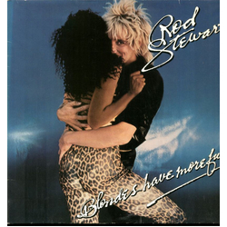 Rod Stewart Blondes Have More Fun Vinyl LP USED