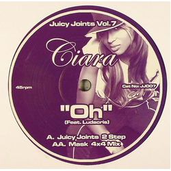 Ciara (2) Oh (Juicy Joints & Mask Remixes) Vinyl 12" USED