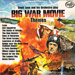 Geoff Love & His Orchestra Big War Movie Themes Vinyl LP USED