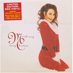 Mariah Carey Merry Christmas Vinyl LP USED