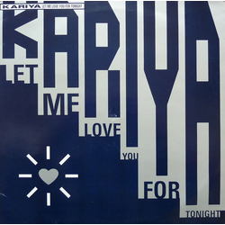 Kariya Let Me Love You For Tonight Vinyl 12" USED