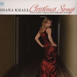 Diana Krall / The Clayton-Hamilton Jazz Orchestra Christmas Songs Vinyl LP USED