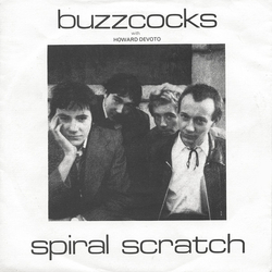 Buzzcocks / Howard Devoto Spiral Scratch Vinyl 7" USED