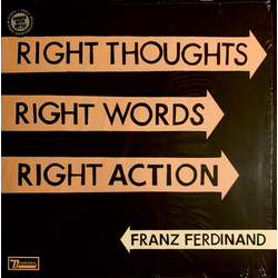 Franz Ferdinand Right Thoughts Right Words Right Action Vinyl LP USED
