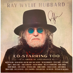 Ray Wylie Hubbard Co-Starring Too Vinyl LP USED