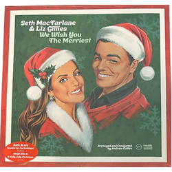 Seth MacFarlane / Elizabeth Gillies We Wish You The Merriest Vinyl LP USED