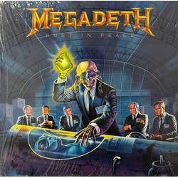 Megadeth Rust In Peace Vinyl LP USED