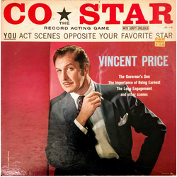 Vincent Price (2) Co-Star - The Record Acting Game Vinyl LP USED