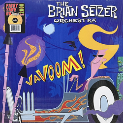 Brian Setzer Orchestra Vavoom! Vinyl LP USED