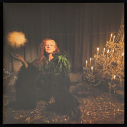 Neko Case Neon Grey Midnight Green Vinyl LP USED