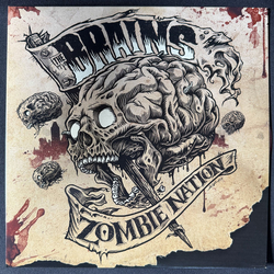 The Brains (2) Zombie Nation Vinyl LP USED