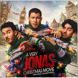 Jonas Brothers A Very Jonas Christmas Movie Original Soundtrack Vinyl LP USED
