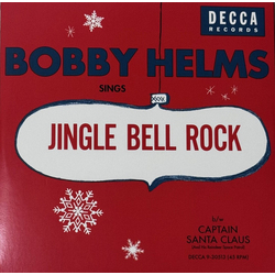 Bobby Helms Jingle Bell Rock / Captain Santa Claus (And His Reindeer Space Patrol) Vinyl 7" USED