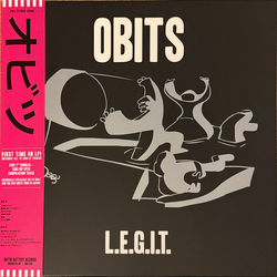 Obits L.E.G.I.T. Vinyl LP USED