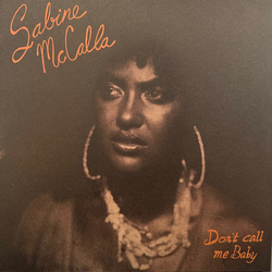 Sabine McCalla Don't Call Me Baby Vinyl LP USED