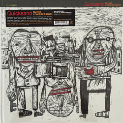 Quicksand (3) Manic Compression Vinyl LP USED