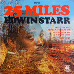 Edwin Starr 25 Miles Vinyl LP USED