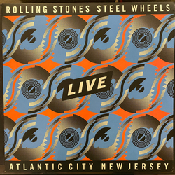 The Rolling Stones Steel Wheels Live Atlantic City New Jersey Vinyl 4 LP USED