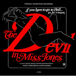 Alden Shuman The Devil In Miss Jones (Original Soundtrack Recording) Vinyl LP USED