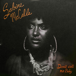 Sabine McCalla Don't Call Me Baby Vinyl LP USED