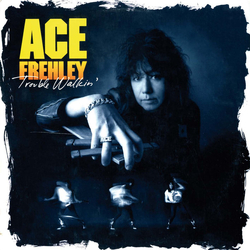 Ace Frehley Trouble Walkin' Vinyl LP USED
