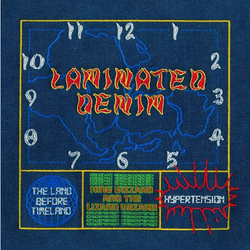 King Gizzard And The Lizard Wizard Laminated Denim Vinyl LP USED