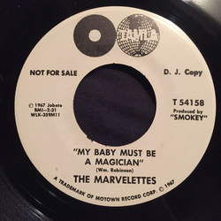 The Marvelettes My Baby Must Be A Magician Vinyl 7" USED