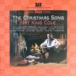 Nat King Cole The Christmas Song Vinyl LP USED