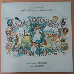 John Barry Alice's Adventures In Wonderland Vinyl LP USED